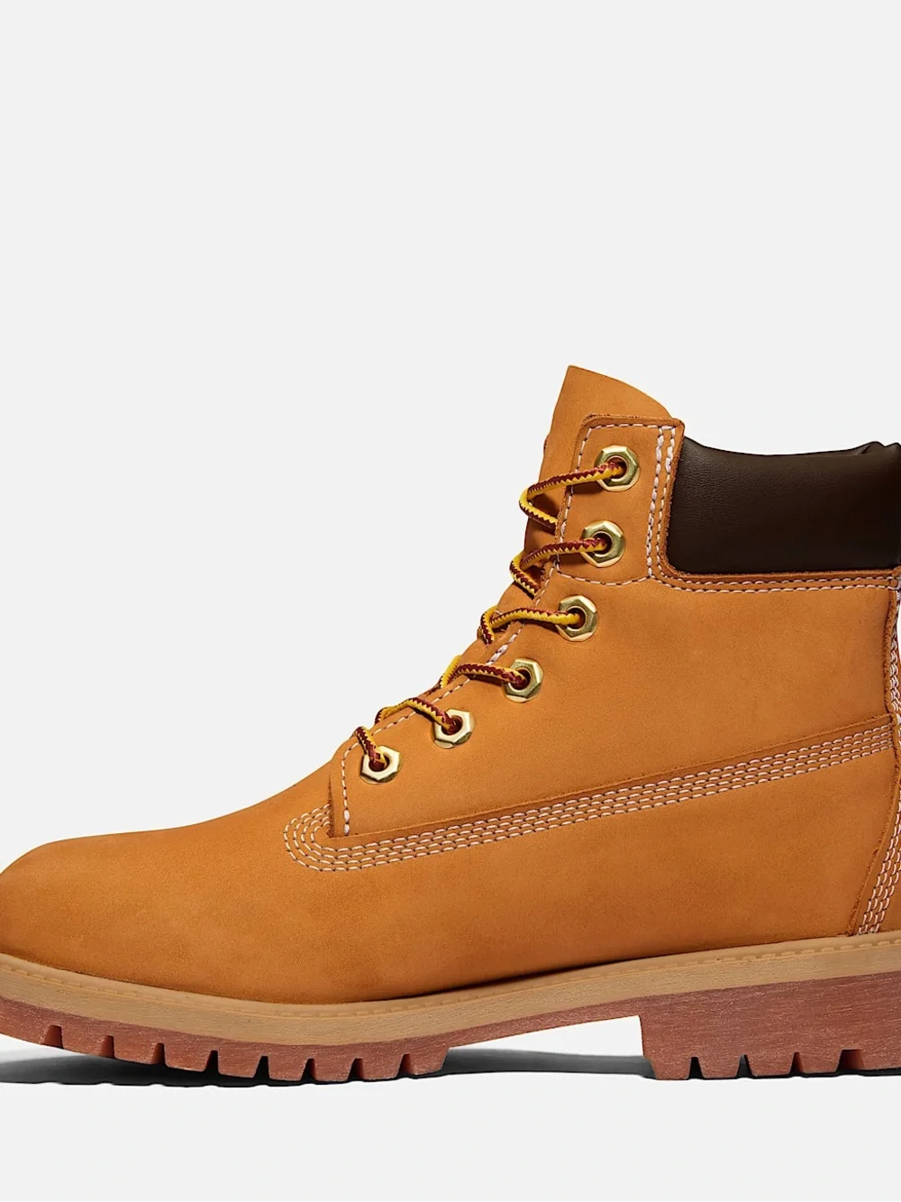 Timberland Premium Wheat Nubuck 6-Inch Lace-Up Boots
